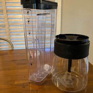 Ninja DualBrew coffee maker replacement water reservoir and carafe
